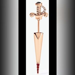 Maria Tash Rose Gold Dagger Earring